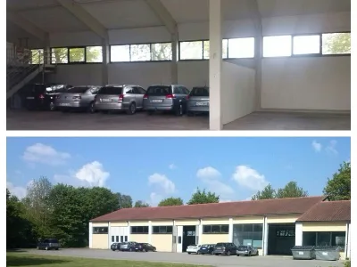 Holiday park & fly (Shuttle-Service) | Parkhalle